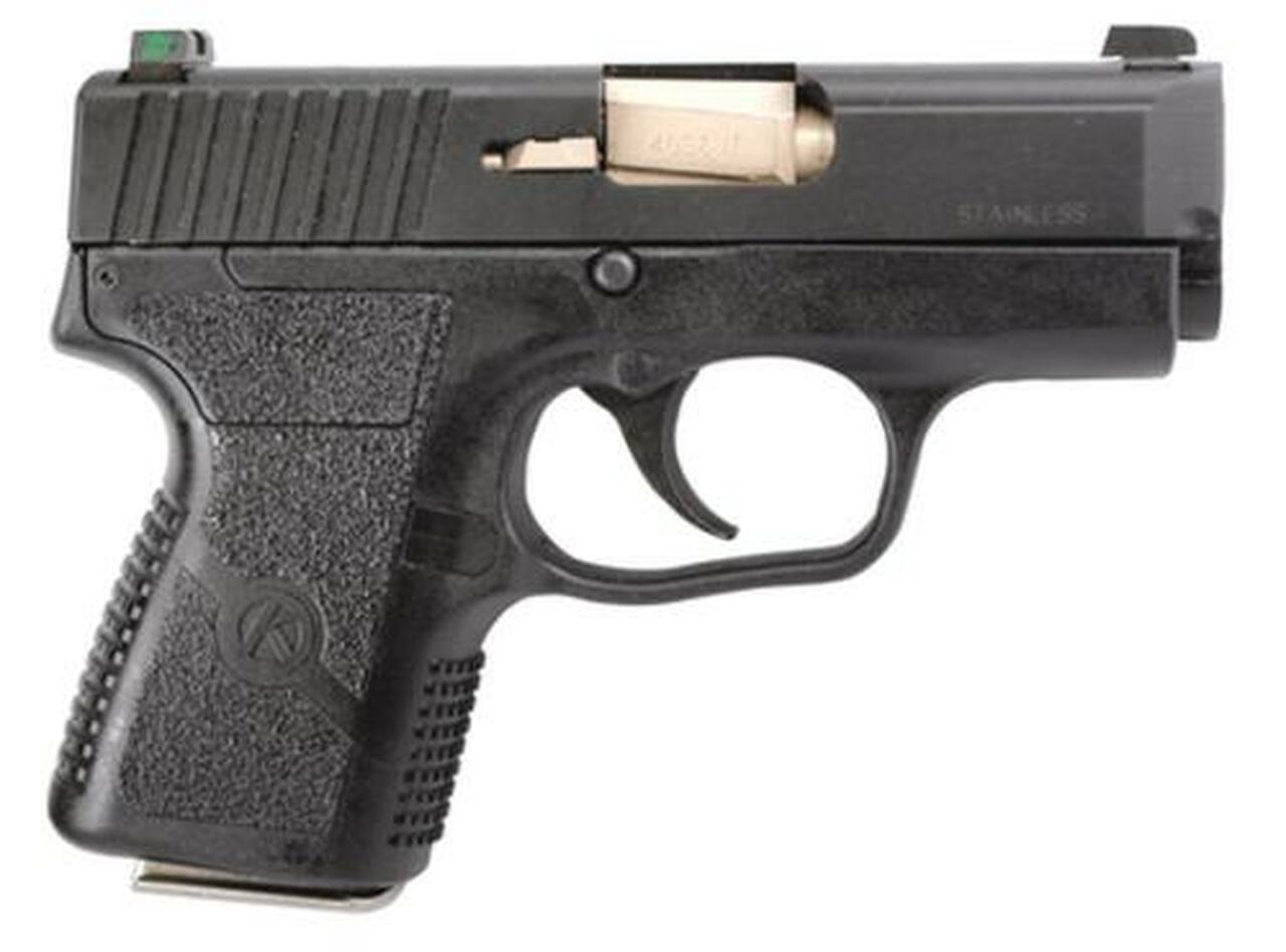 Kahr Arms Model PM4044 Compact .40 SW 3" Barrel Tritium Night Sights Black Polymer Frame Matte Black SS Slide 6 Round Mag
