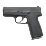 Kahr Arms Model KP45 45 ACP 3.64" Barrel Black Polymer Frame Blackened Stainless Slide Tritium Night Sights 6 Round Mag