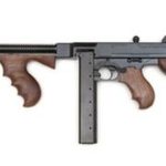Auto Ordnance Thompson Model 1927A-1 Deluxe 45 ACP Carbine 16.5" Barrel Blue Finish Walnut Stock 30rd
