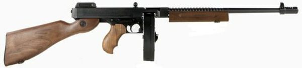 Thompson 1927-A1, 45 ACP, 18" Barrel, 10rd, American Walnut Stock, Blued
