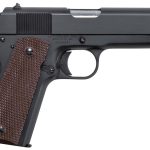 Thompson 1911 Commader Single 45 ACP 4.25" Barrel Brown Polymer Grip Black 7rd Mag