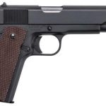Thompson 1911 A1, 9mm, 5" Barrel, 7rd, Brown Polymer Grip, Black