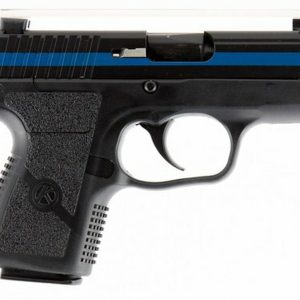 Kahr Pm9 Thin Blue Line, 9mm, 3.1" Barrel, 7rd, Black Polymer Grip