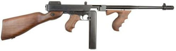 Thompson 1927 A1 Deluxe Carbine, 45 ACP, 16.5", 20rd, Walnut Stock, Blued