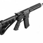 Bushmaster AR-15 Pistol Square Drop Pistol Rail, .223/5.56, 10" Barrel, 30rd Mag Black