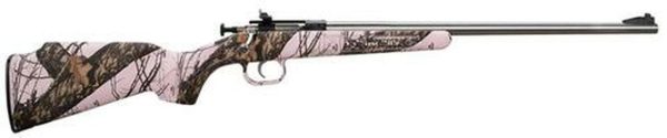 Keystone Crickett 22LR, 16.12", Mossy Oak Pink Camo, S