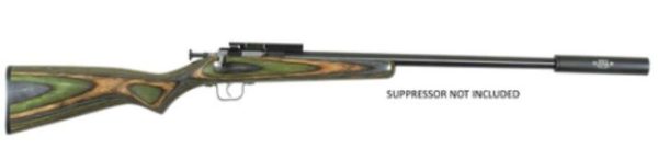 Keystone Crickett 22LR Blued/Camo Laminate, Threaded Barrel