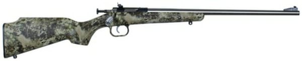 Crickett Kryptek 22LR, 16.125" Barrel, Kryptek Banshee Synthetic Stock, Blued