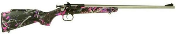 Keystone Crickett 22LR, 16.12", Muddy Girl Camo Synthetic Stock