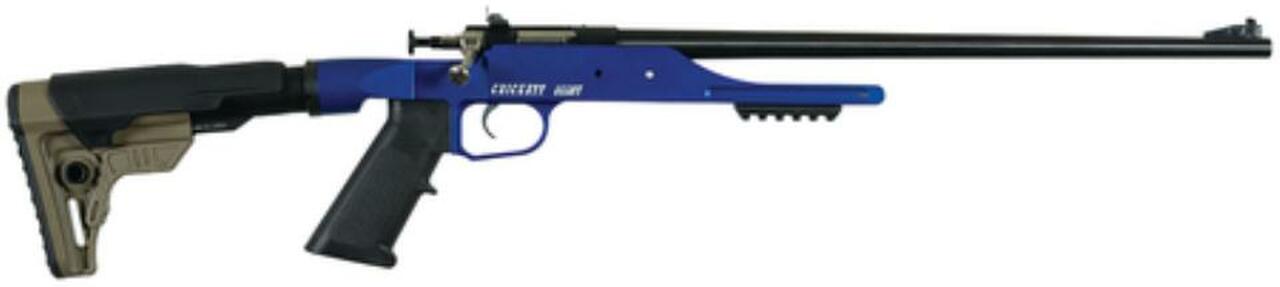 Keystone Crickett 22LR, 16" Barrel, Blue Receiver/Stock Lower Rail 7rd