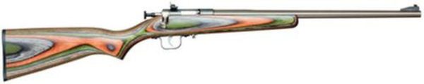 Keystone Crickett 22LR SS/Camo Laminate