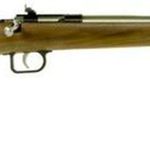 Keystone Crickett Adult 22LR, 16", Walnut Stock, SS