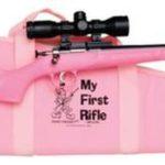 Benjamin & Sheridan Model 220 Youth Package With Lock .22 LR 16.125" Barrel Blue Finish Pink Synthetic Stock Single Shot Includes Mount/Scope/Case