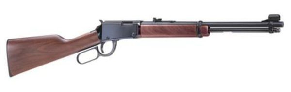 Henry Lever 22LR, 18.25" Barrel, American Walnut Stock, 15 Shot