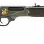 Henry Repeating Arms, Lever Action, Wildlife Engraved, Lever, 45-70 Government, 18.43", Blue, 4Rd, Adjustable Sights, Blued, Walnut