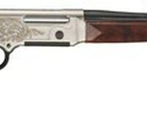 Henry Long Ranger Deluxe 5.56/.223, 20" Barrel, Checkered Straight Grip, Nickel Plated, 24k Gold Inlay, 5rd