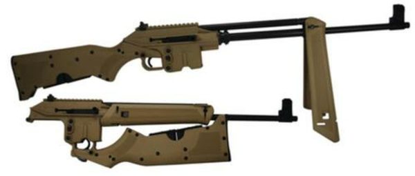 Kel-Tec SU-16C, .223/5.56, 16", 10rd, Tan Cerakote Folding Stock