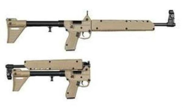 Kel-Tec SUB-2000 Glock 22 Grip, .40 S&W, 16" Barrel Flat Dark Earth, 10rd Mag