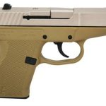 Kel-Tec P-11 9mm 3.1 Barrel Nickel Boron Slide Tan Grip/Frame 10rd