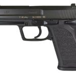 HK USP9 (V1) DA/SA, safety/decocking lever on left, two 10rd magazines