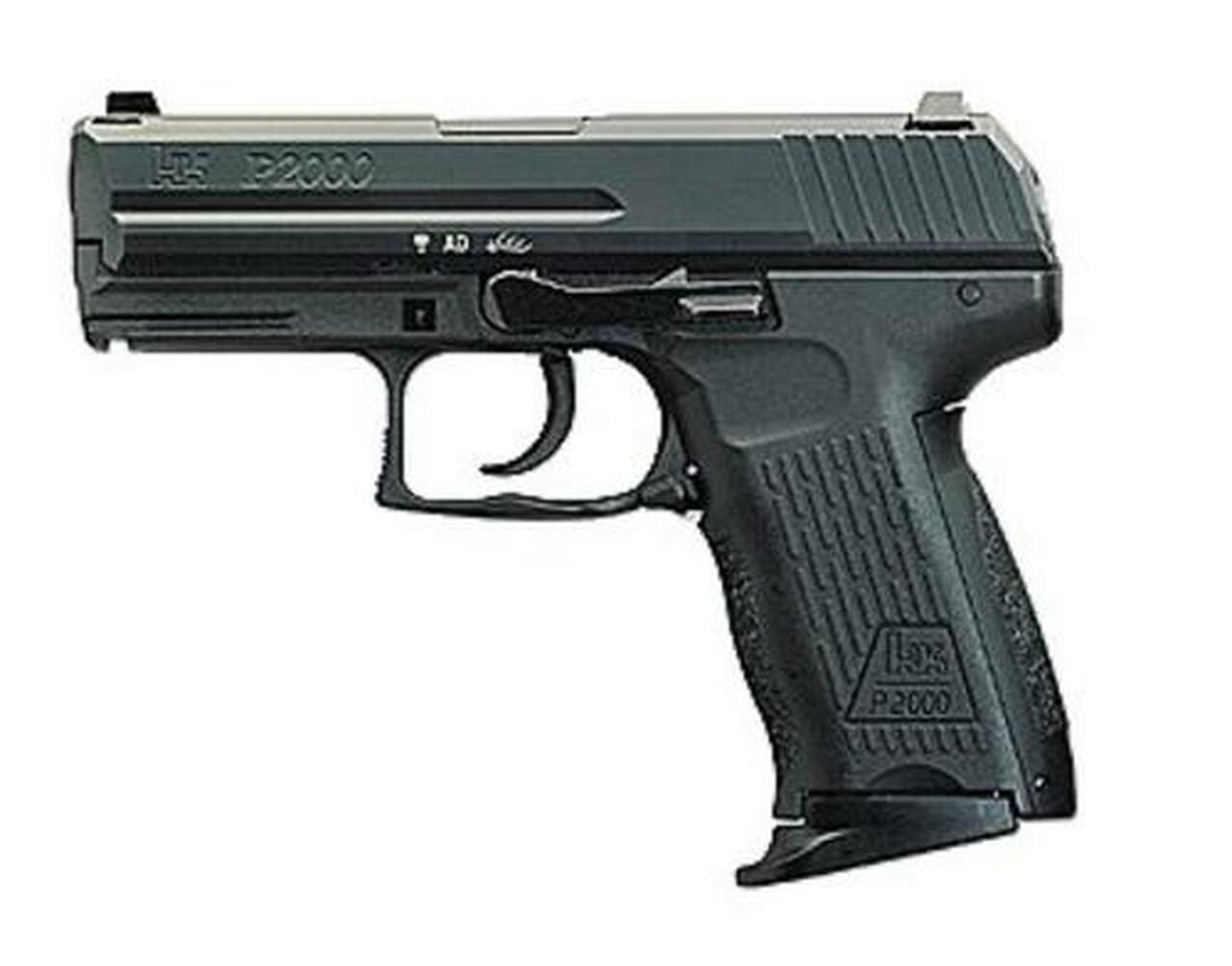 HK P2000 V3 *CA/MA Compliant* SA/DA 9mm 3.66" Barrel, 2 Mags 3-Dot Decoc, 10rd