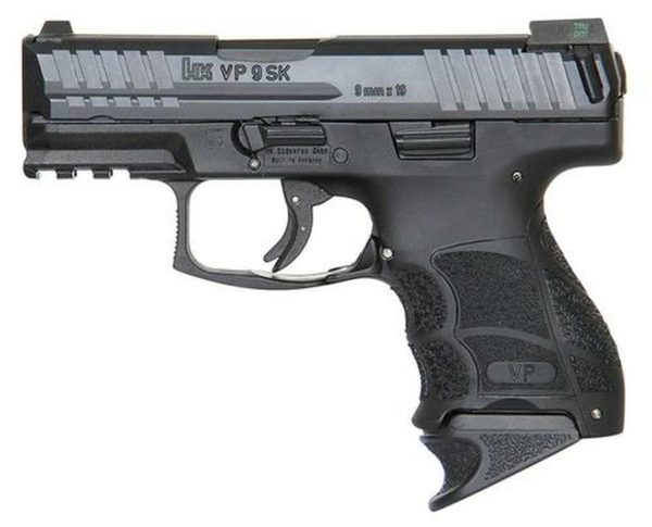 HK VP9 SK, 9mm, 3.39", Black, 10rds