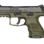 HK VP9SK Subcompact 9mm, OD Green, Night Sights, 3x10rd Mags