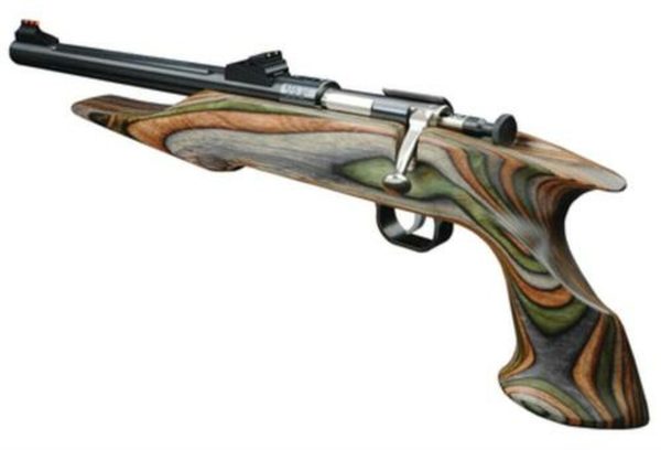 Keystone Crickett Davey Chipmunk Hunter Pistol 22LR, 10.5", Laminated Barracuda Stock