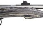 Keystone Crickett Chipmunk Hunter 22 Mag, 10.5", 1rd, Black Lam Wood Grip, Stainless