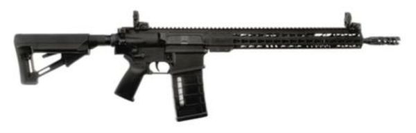 Armalite AR-10 Tactical 7.62x51mm 16" Barrel Magpul MBUS Flip-Up Sights Magpul STR Collapsible Stock Black 25rd