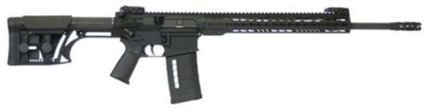 Armalite AR-10 Tactical With Adjustable Stock 7.62x51mm 20" Barrel MBA-1 Light Weight Precision Adjustable Stock Black 25rd