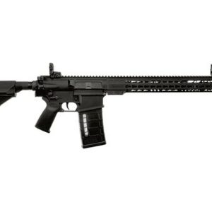 Armalite, AR10 Tactical, Semi-automatic, AR, 308WIN/762NATO, 14.5" Barrel with Pinned Brake, Black Anodized finish, Pistol Grip and Collapsible Stock, 25Rd