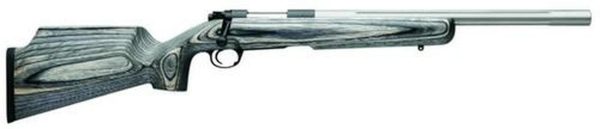 Kimber 84M Short Varmint Target Rifle, .223 Remington, 18.25", Gray Laminate