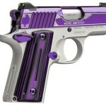 Kimber Micro Amethyst .380 ACP, 2.75", 6rd, Purplve PVD, Cut Scrol Engraving