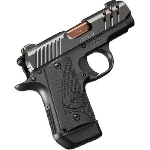 Kimber Micro 9 ESV 9mm, 3.15", Black, TiN Rose Copper Barrel, 7rd