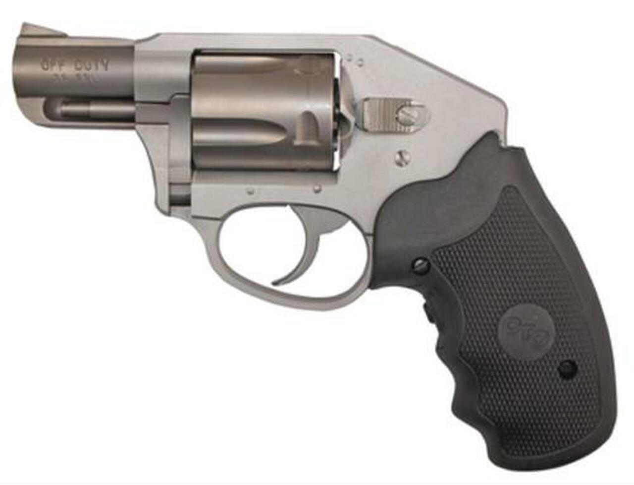 Charter Arms Off Duty Compact 38 Special +P 2" Barrel Stainless Steel Finish Aluminum Frame Crimson Trace Lasergrips 5 Rnd
