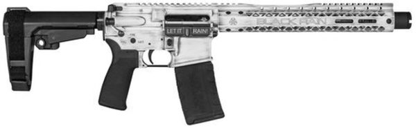 Black Rain Fusion AR Pistol 5.56/.223, 10.5" Barrel, Rubber White Battleworn, 30rd