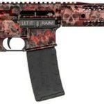 Black Rain Crypt AR Pistol .300 Blackout, 10.5" Barrel, Rubber Red Skulls, 30rd
