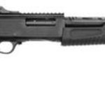 Escort Home Defense Tactical 12 Ga 3" Chamber 18" Blued Barrel Muzzle Brake TacStock2 Black With Pistol Grip 5rds