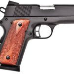 Citadel M-1911 Compact Single 9mm 3.5" Barrel, Wood Grip Black, 7rd
