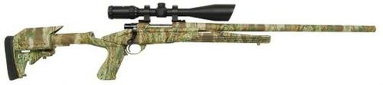 Howa/Axiom Varminter Package .223 24" Heavy Barrel Axiom Stock, 4-16X44mm Nighteater Scope Full Coverage Kings Desert Camo