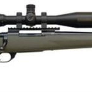 Howa Hogue/TargetMaster Combo .22-250 Remington 20" Heavy Barrel Blue Finish Green Hogue Stock 5rds With 4-16x44mm Target Master Riflescope Illuminated Mil-Dot Reticle and Rings