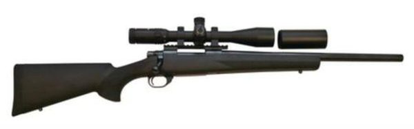 Howa Hogue/TargetMaster Combo .308 Winchester 20" Heavy Barrel Blue Finish Black Hogue Stock 5rds With 4-16x44mm Target Master Riflescope Illuminated Mil-Dot Reticle and Rings