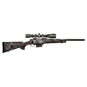 Howa + Hogue Kryptek Bolt 30-06 Spg 22" Barrel, Typhon Stock Blued, Scope, 5rd