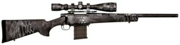 Howa Kryptek Full Dip Rifle Package .308 Wnchester 20" Heavy Barrel 4-16x44mm Nikko Stirling Scope Typhon Camouflage 5rd