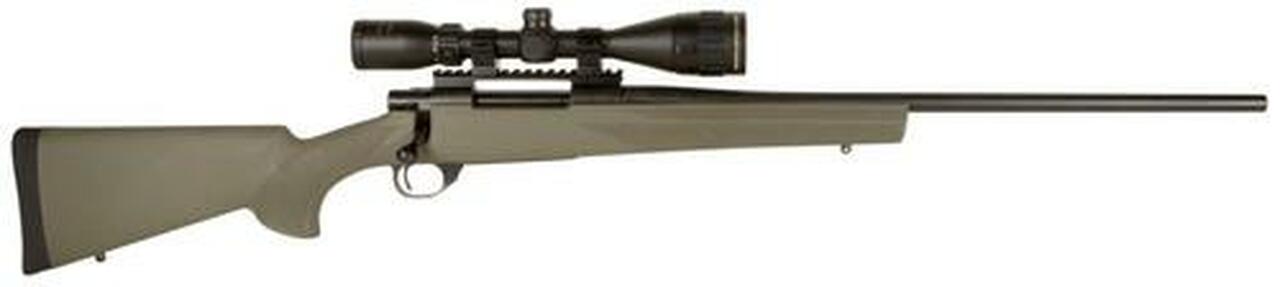 Howa Hogue Gamking Scope Package, 7mm-08 Rem, 22", 5rd, Green Stock