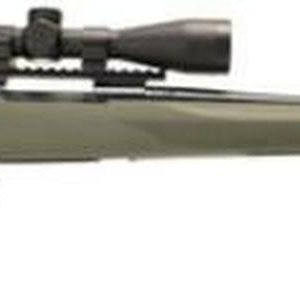 Legacy Howa/Hogue Package 7mm Rem Mag 24" Barrel Blue Finish Hogue Overmolded Stock Green Finish Nikko Stirling Panamax 3-9x40mm Riflescope With Rings/Base 3rd