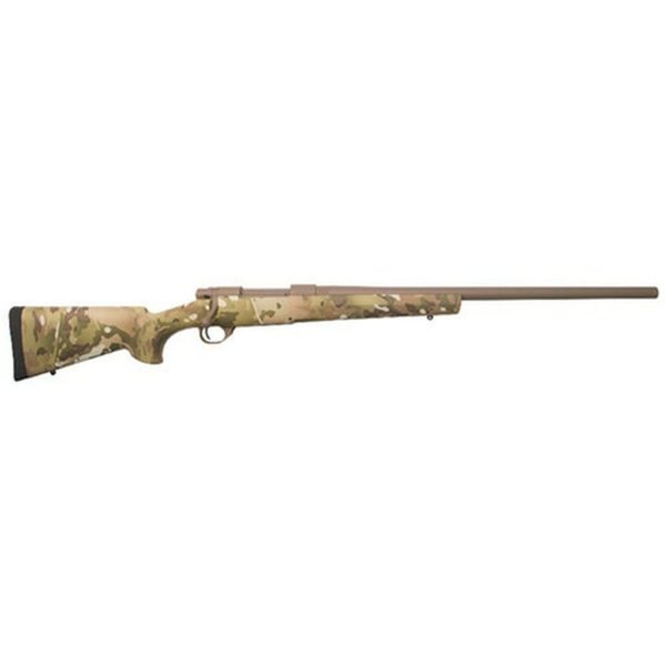 Howa Mini Action Rifle 7.62x39mm, Standard HTI Stock, MAG KIT 22 #2 1-9.45", Multicam