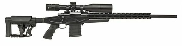 Howa APC 6.5 Creedmoor Scope Combo, 24" #6 Threaded Barrel, 4-16x50mm Nikko Stirling Scope, Mag Kit, Hogue Grip, LUTH-AR MBA-4 Stock, Black, 10rd