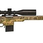 Howa Australian Precision Chassis Rifle, 6.5 Creedmoor Scope Combo, MAG Kit, Aluminum Chassis, Rings Multicam/Fde